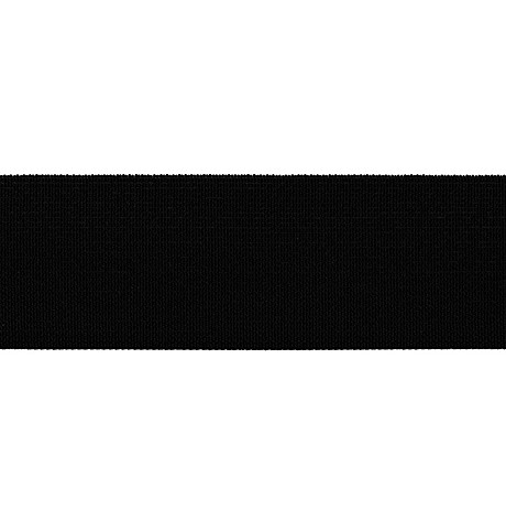 Лента 50 мм эластичная РБ, черный