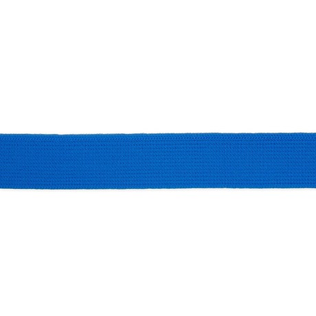 Лента 20 мм эластичная, темно-голубой
