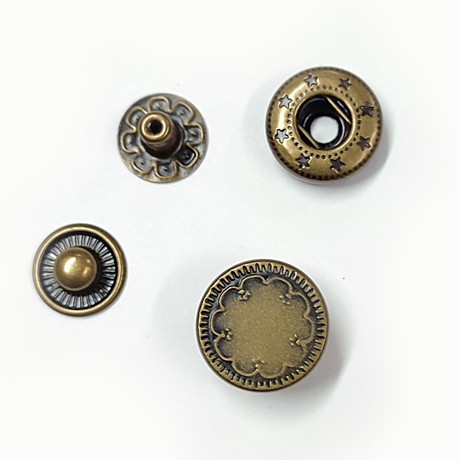 Кнопки металл BLITZ PJ 001 d 15mm 1 шт