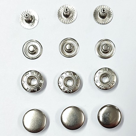 Кнопки металл АЛЬФА d 12.5 mm 3 шт