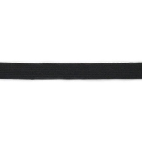 Лента 15 мм эластичная, черный
