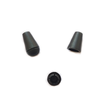 Концевики для шнура Micron DB 3360 (пара) черный