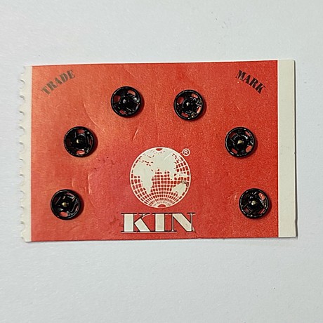 Кнопки пришивные KIN №2/0 5 мм 6 шт
