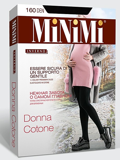 Колготки для беременных MINIMI DONNA COTONE 160 den