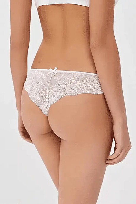 Трусы женские INNAMORE Basic Lace ICD37181 белый
