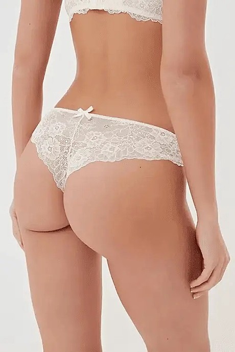Трусы женские INNAMORE Basic Lace ICD37181 айвори