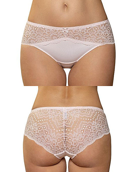 Трусы женские ALBINA Magnolia 321 цветочно-розовый