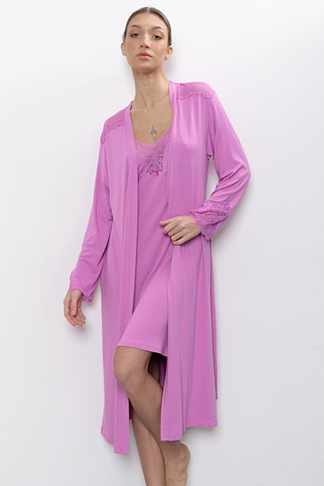 Пеньюар женский ALMANDO MELADO Blueberry Mousse 76020 лиловый