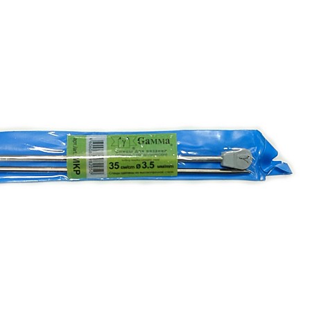 Спицы прямые MKP 3,5 мм металл 35cm GAMMA
