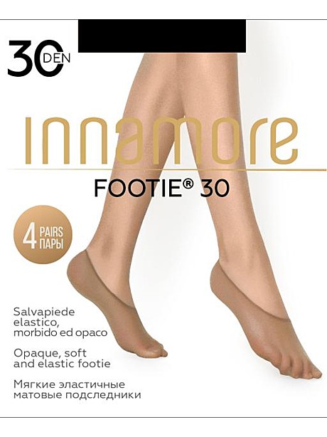 Подследники женские INNAMORE FOOTIE 30 den MIELE (4 пары)