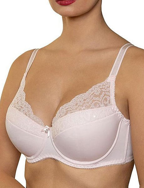 Бюстгальтер ALBINA Magnolia 8085 цветочно-розовый