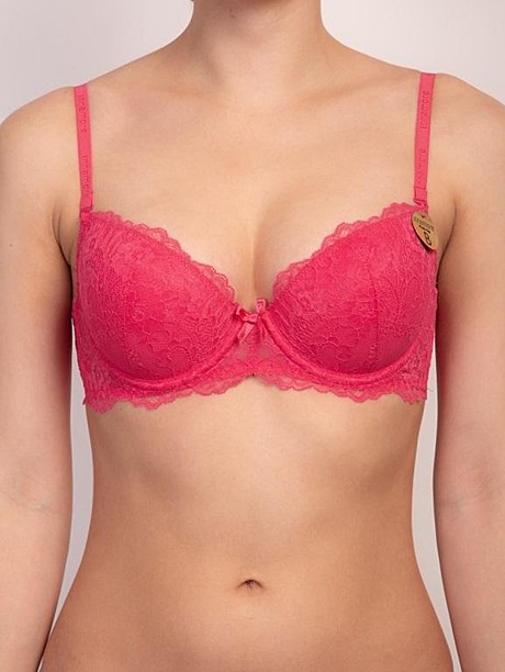 Бюстгальтер INNAMORE Basic Lace ICD10181 яр.розовый